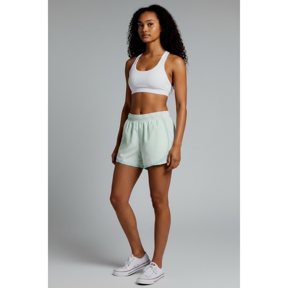 Nike Pants - Nike Dri-FIT Tempo 3" Running Shorts Mint Green Pastel CU8890-396 M Sporty
